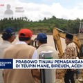 Video: Prabowo Tinjau Pemasangan Jembatan Bailey di Bireuen, Aceh