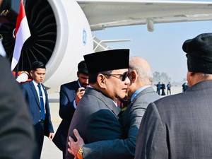 Dikawal Jet JF-17 Thunder, Prabowo Puji Sambutan Hangat di Pakistan