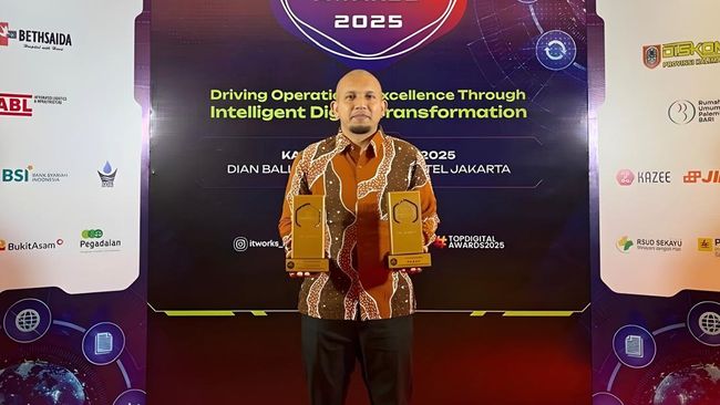 Top! TASPEN Raih Level Bintang 5 dan CIO Terbaik di Ajang Ini