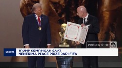 Video: Trump Bahagia Dapat Penghargaan Perdamaian Peace Prize FIFA