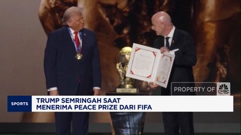 Video: Trump Bahagia Dapat Penghargaan Perdamaian Peace Prize FIFA