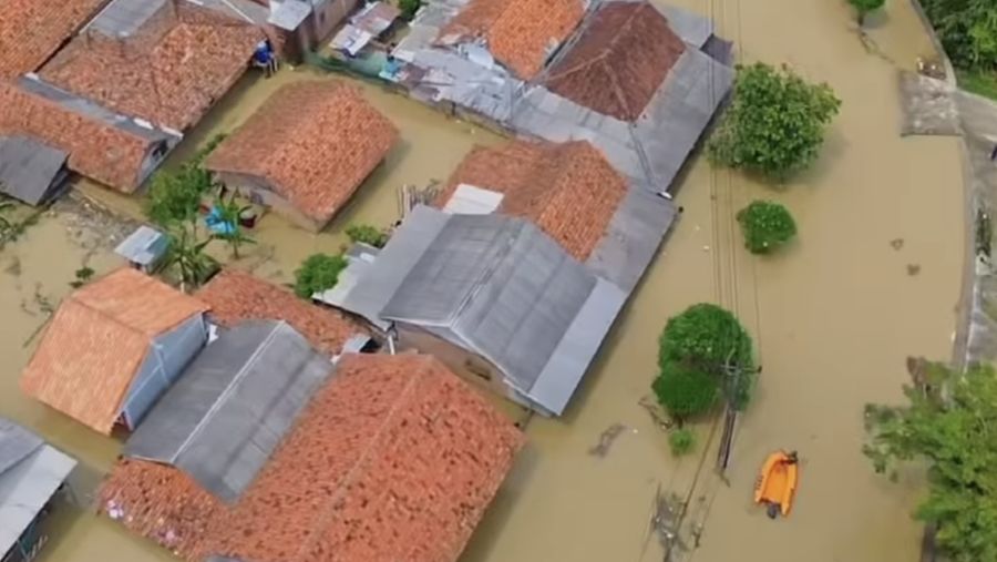 Banjir Karawang. (Instagram/Wisata_Banjirpangasinan)