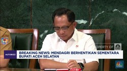 Breaking News: Mendagri Berhentikan Sementara Bupati Aceh Selatan