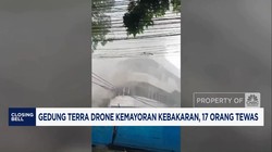 Video: Gedung Terra Drone Kemayoran Kebakaran, 20 Orang Meninggal 