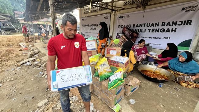 CTARSA Foundation Kirim 250 Ton Bantuan untuk Korban Bencana Sumatra