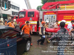 22 Korban Tewas Kebakaran Gedung di Jakpus Karyawan Terra Drone