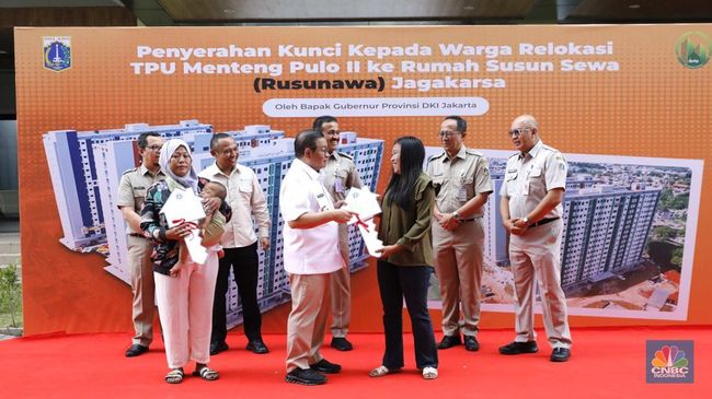 Warga TPU Menteng Pulo Pindah ke Rusun Jagakarsa Gratis Sewa 6 Bulan