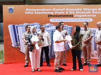 Warga TPU Menteng Pulo Pindah ke Rusun Jagakarsa Gratis Sewa 6 Bulan