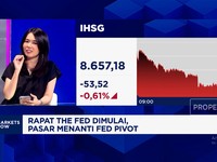 Video: IHSG Merosot ke Zona Merah Jelang Keputusan The Fed