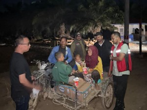 Ketua DPD PDI Perjuangan Aceh Turun Langsung Kawal Aksi Tanggap Bencana