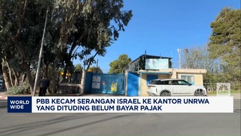 Video: PBB Kecam Serangan Israel ke Kantor UNRWA di Yerusalem Timur