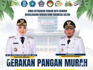 Pemkot Kendari Gelar Gerakan Pangan Murah Cegah Gejolak Harga di Akhir Tahun
