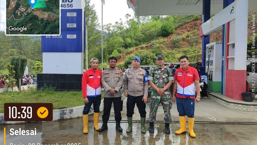Pertamina berhasil mengoperasikan kembali SPBU Gayo Lues yang terdampak bencana