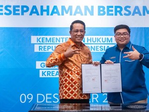Teken MoU, Kemenkum & Gekrafs Dorong Ekonomi Kreatif Masuk Fase Baru