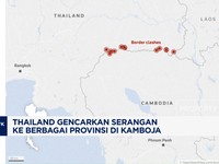 Video: Kamboja Tuding Thailand Luaskan Serangan ke Berbagai Provinsi