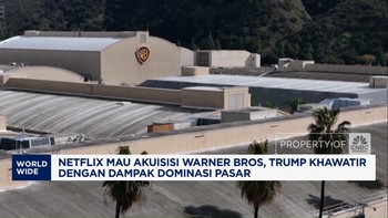 Video: Trump Khawatir Akuisisi Netflix-Warner Bros Picu Dominasi Pasar