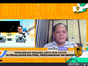 Aiptu Nur Cahyo Cerita Bantu Hadirkan Air Bersih untuk Warga Pedalaman Kalteng