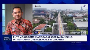 Video: LRT Jakarta Punya Rute 12,2 KM, Layani Kelapa Gading-Manggarai
