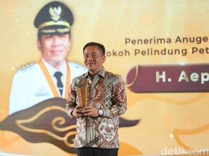 Kebijakan Pro-Petani Antar Aep Syaepuloh Sabet detikJabar Awards 2025