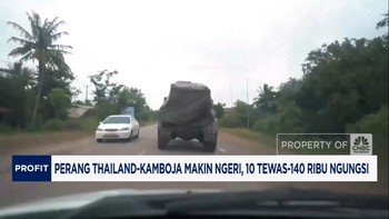 Video: Perang Thailand-Kamboja Makin Ngeri, Ribuan Warga Mengungsi