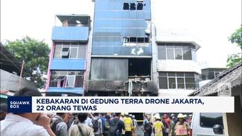 Video: Kebakaran Gedung Terra Drone Jakarta Tewaskan 22 Orang