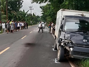 IRT di OKI Tewas Usai Motornya Bertabrakan dengan Mobil Boks