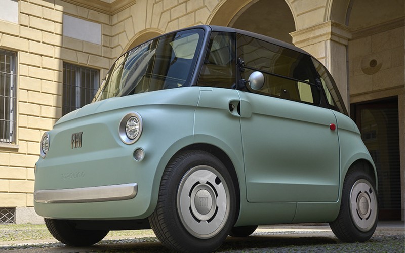 Mobil listrik Fiat Topolino. (Facebook/Fiat)