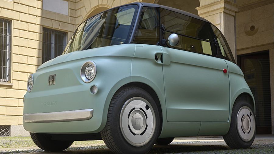 Mobil listrik Fiat Topolino. (Facebook/Fiat)