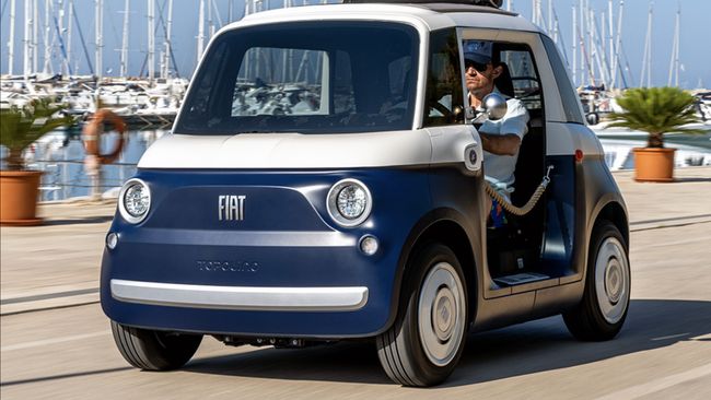 Potret Mobil Listrik Super Mungil Topolino, Disebut Trump "Imut-Imut"
