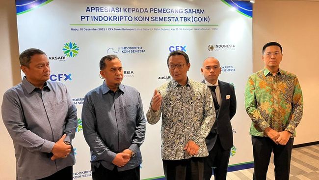 Entitas Usaha Arsari Grup Milik Hashim Jadi Pemegang Saham COIN