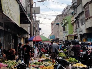 Stok Menipis, Harga Sayur Gunung Melonjak di Pasar Tavip Binjai