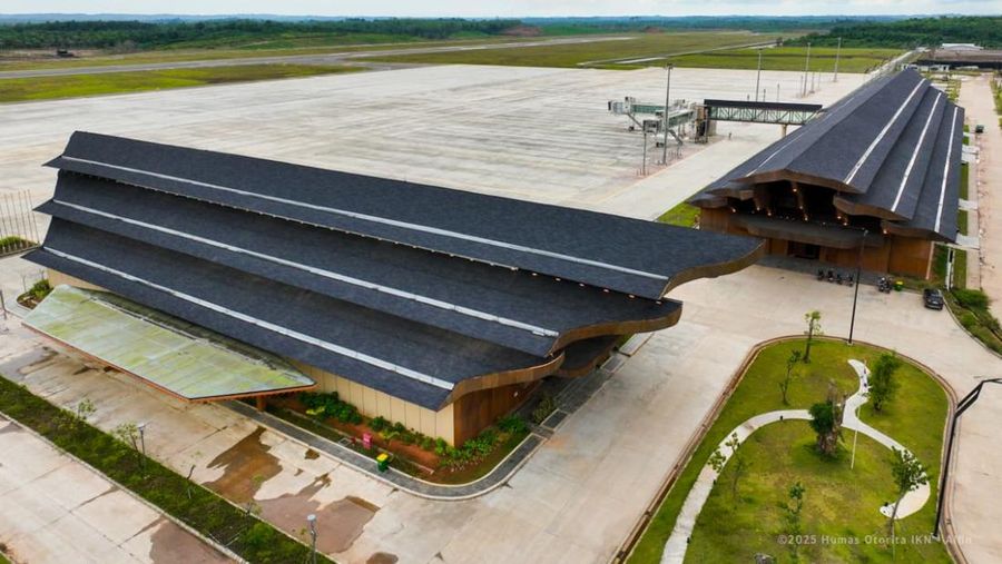 Penampakan Bandara IKN. (Dok. Otorita IKN)