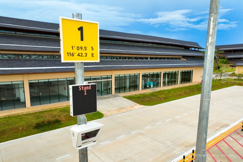 Penampakan Bandara IKN. (Dok. Humas Otorita Ibu Kota Nusantara)
