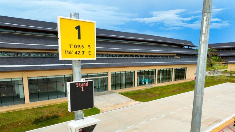 Penampakan Bandara IKN. (Dok. Humas Otorita Ibu Kota Nusantara)