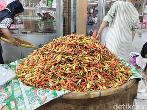 Harga Cabai Rawit di Pasar Legi Solo Capai Rp 75 Ribu Jelang Nataru