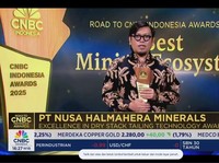 NHM Raih Penghargaan Excellence in Dry Stack Tailing Technology Award