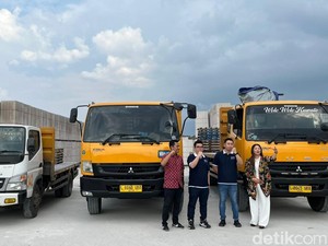 Pabrik Bata Ringan Terbesar di Indonesia Pakai 180 Truk Fuso untuk Logistik