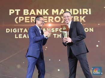 Tawarkan Bermacam Layanan Digital, Bank Mandiri Raih Penghargaan Ini