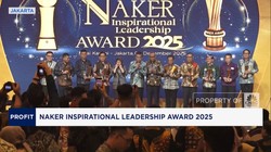 Video: Kemenaker Gelar Naker Inspirational Leadership Award 2025
