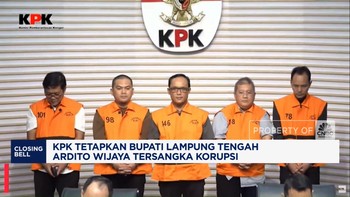 Video: KPK Tetapkan Bupati Lampung Tengah Ardito Tersangka Korupsi