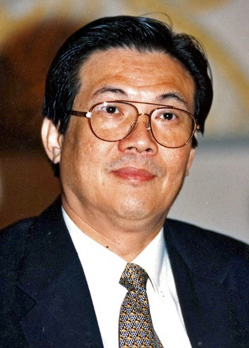 Billionaire tobacco tycoon Michael Bambang Hartono, 78, who is competing in bridge for Indonesia at the 2018 Asian Games, speaks at a press conference at the Jakarta International Expo in Jakarta on August 22, 2018. (Photo by ANTHONY WALLACE / AFP)