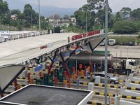 Jalan Tol Bogor-Ciawi-Sukabumi (Bocimi) telah menyiapkan berbagai langkah untuk mengantisipasi kemacetan yang biasanya terjadi pada masa liburan Natal dan Tahun Baru (Nataru) 2025/2026. (CNBC Indonesia/Chandra)