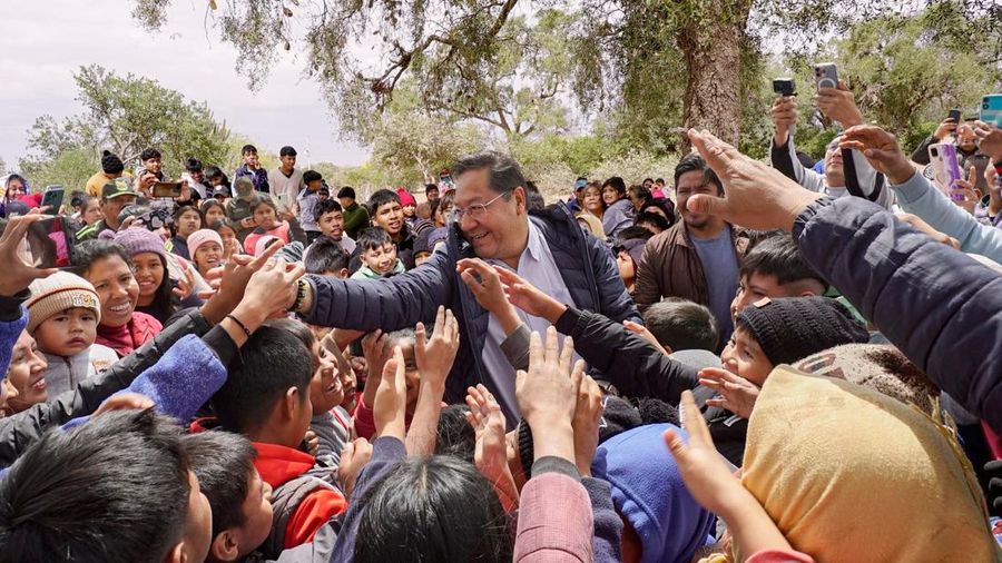 Mantan Presiden Bolivia, Luis Arce. (Facebook/Lucho Arce)