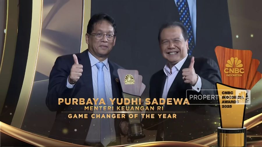 Menkeu Purbaya Yudhi Sadewa Dapat Penghargaan "Game Changer of the Year"