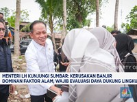 Menteri LH Kunjungi Sumbar: Kerusakan Banjir Dominan Faktor Alam