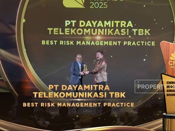 Top! Mitratel (MTEL) Raih Best Risk Management Practice di Ajang Ini