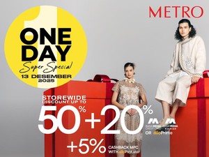 Cuma 1 Hari! METRO Tawarkan Extra Diskon di Christmas Wonder 2025