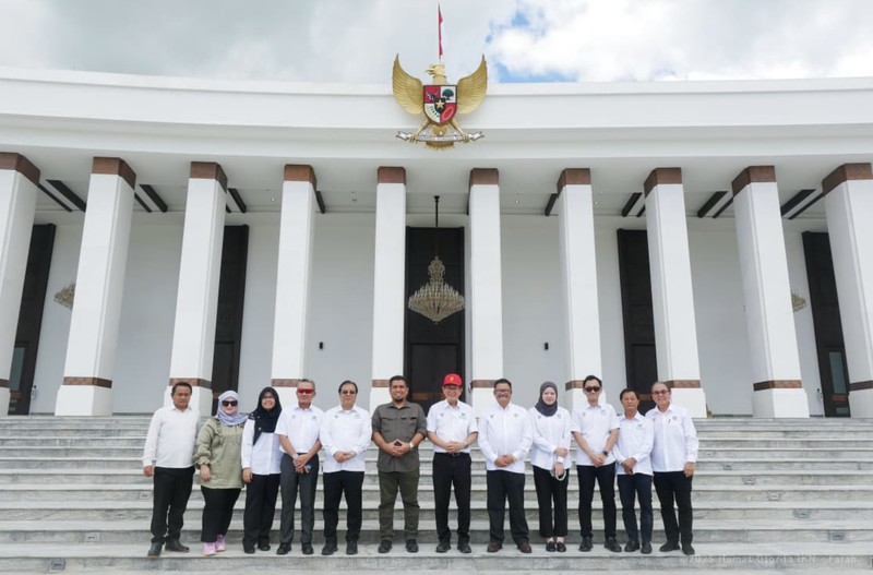 Otorita IKN menerima kunjungan kenegaraan dari Menteri Pengangkutan Sarawak membahas mengenai potensi kolaborasi dan investasi di Kantor Otorita IKN pada Rabu (10/12/2025). (Humas Otorita Ibu Kota Nusantara)