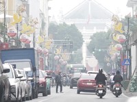 Pemandangan kota Hanoi di tengah polusi udara, Vietnam, 11 Desember 2025. (Tangkapan Layar Video Reuters/)