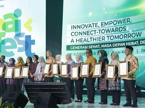 Sulsel Raih Penghargaan Provinsi Terbaik Cek Kesehatan Gratis 2025